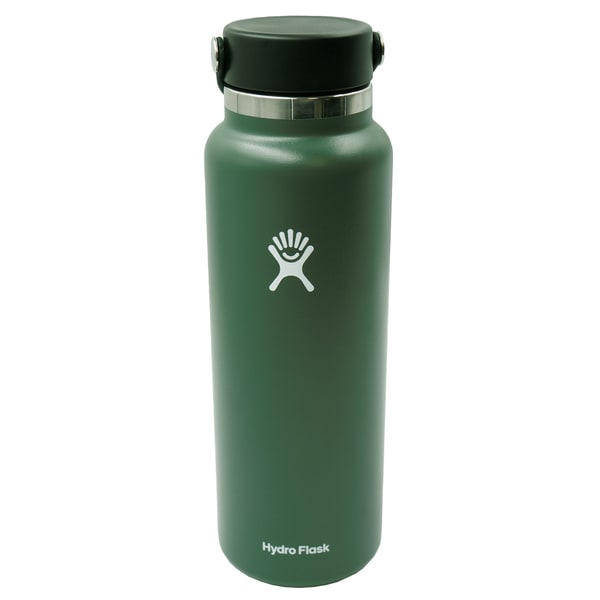 HYDRO FLASK WATER BOTTLE 40 OZ WIDE MOUTH FLEX CAP